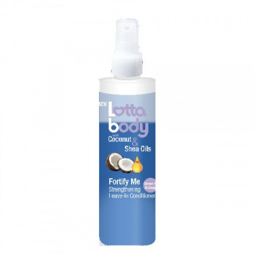 Lotta Body Coconut & Shea Oils Fortify Me Strengthening Leave-In Conditioner 8oz